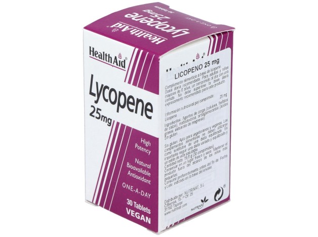 Licopeno 25Mg. 30Comp. Health Aid