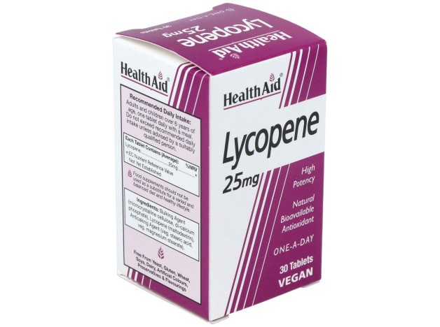 Licopeno 25Mg. 30Comp. Health Aid