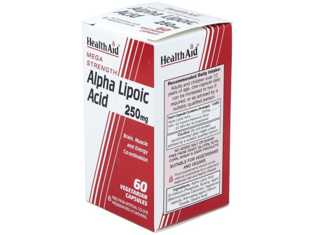 Acido Alphalipoico 60Cap. Health Aid