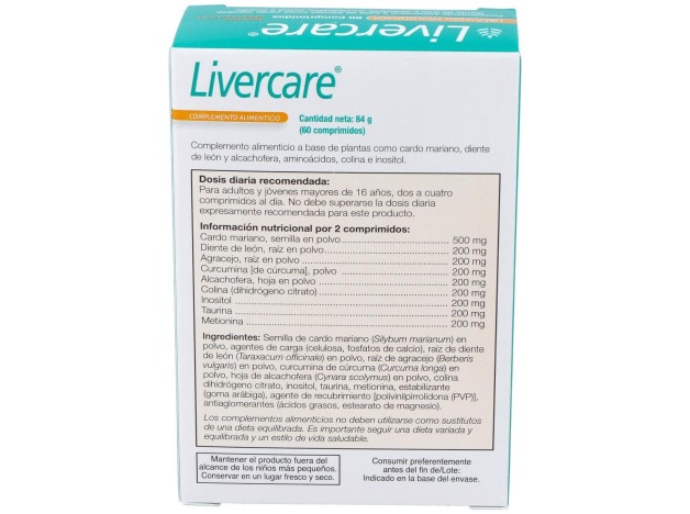 Livercare 60Comp. Health Aid