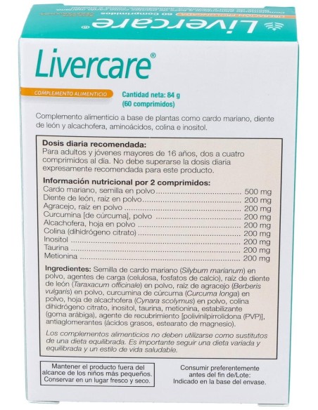 Livercare 60Comp. Health Aid