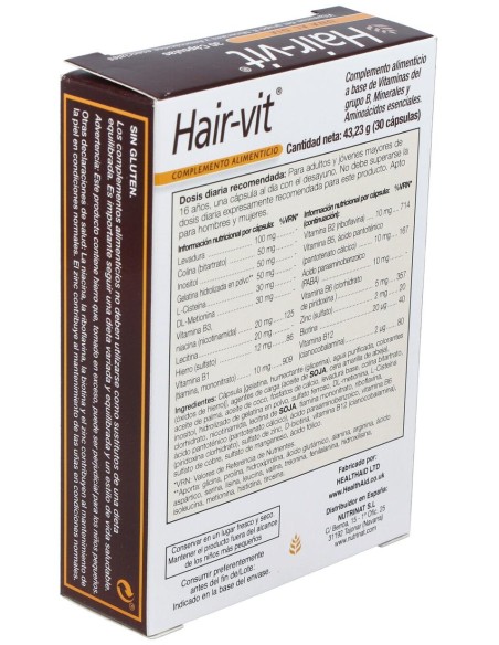 Hair-Vit 30Comp. Health Aid