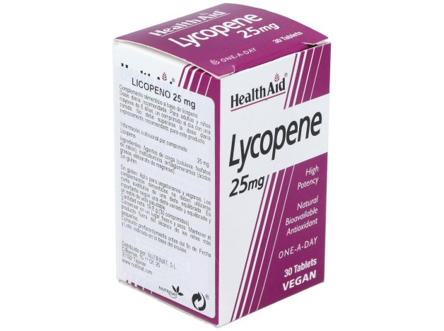 Licopeno 25Mg. 30Comp. Health Aid