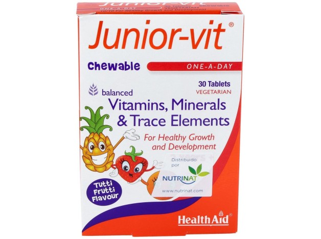 Healthaid Junior-Vit 30 Comprimidos