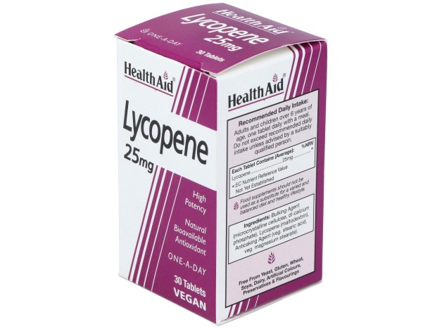 Licopeno 25Mg. 30Comp. Health Aid