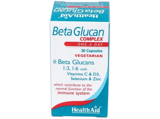 Health Aid Betaglucan Complex 30Caps