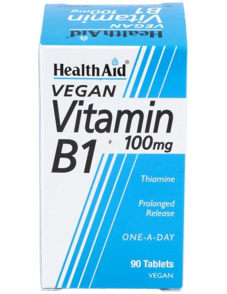 Health Aid Vitamina B1 100Mg 90 Tabletas