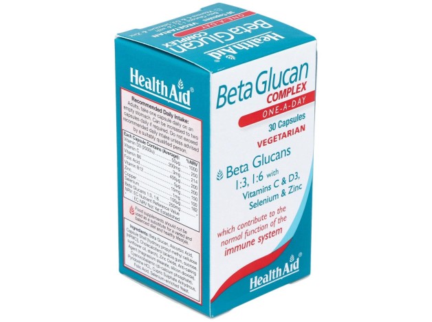 Health Aid Betaglucan Complex 30Caps