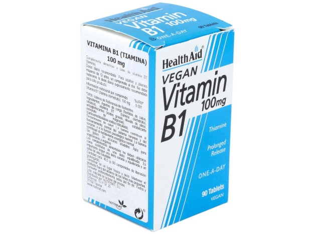 Health Aid Vitamina B1 100Mg 90 Tabletas