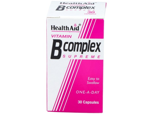 Vit B Complex 30Cap. Health Aid