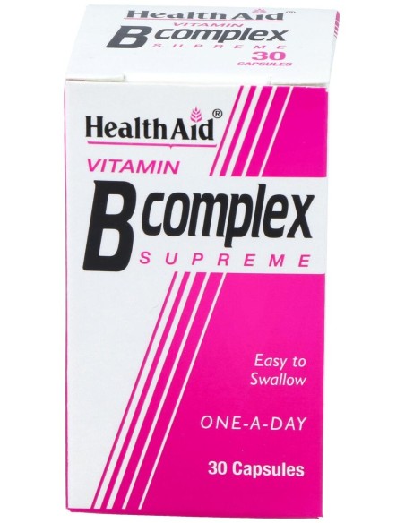 Vit B Complex 30Cap. Health Aid