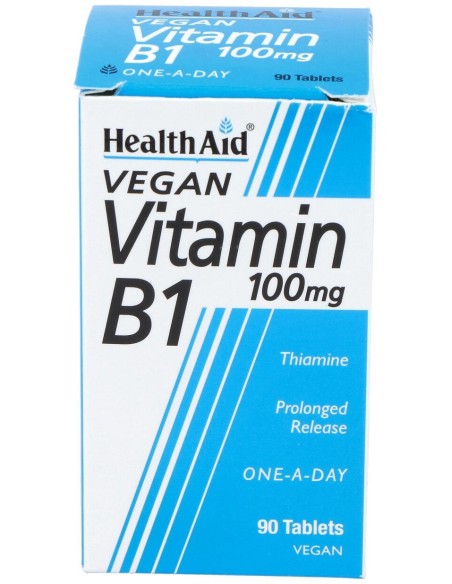 Health Aid Vitamina B1 100Mg 90 Tabletas
