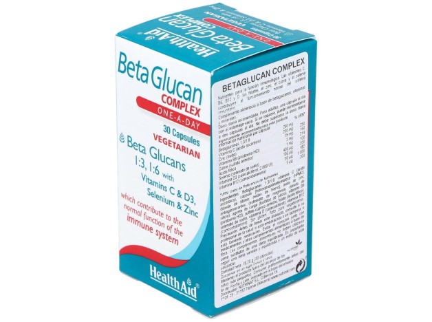 Health Aid Betaglucan Complex 30Caps