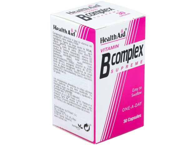 Vit B Complex 30Cap. Health Aid