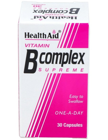 Vit B Complex 30Cap. Health Aid