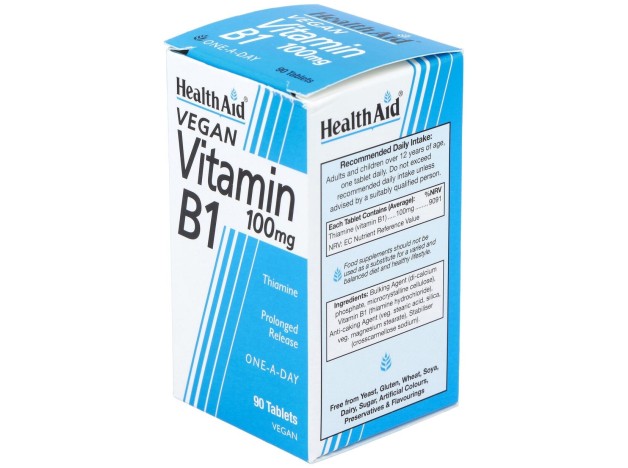 Health Aid Vitamina B1 100Mg 90 Tabletas