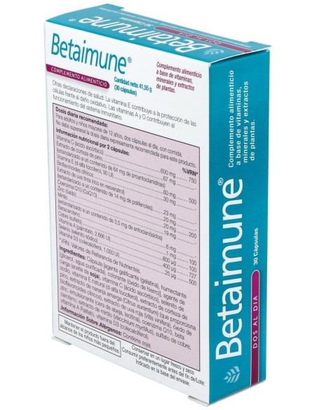 Betainmune Antioxidant Fr 30Cap. Health Aid