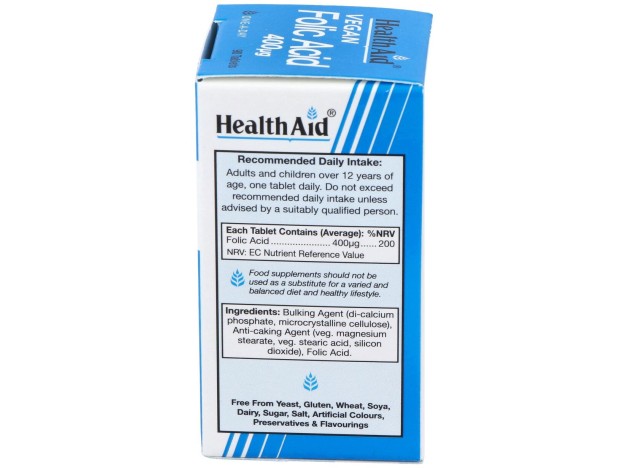 Acido Folico 90Comp. Health Aid