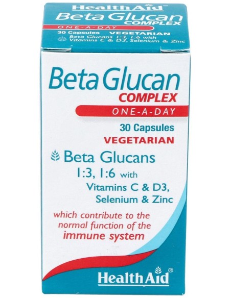 Health Aid Betaglucan Complex 30Caps