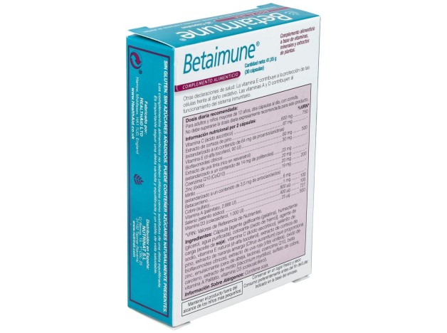 Betainmune Antioxidant Fr 30Cap. Health Aid