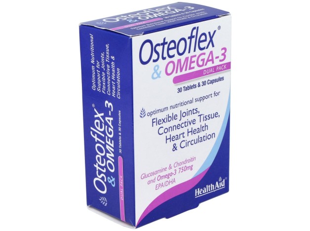 Healthaid Osteoflex %26 Omega-3 30Caps + 30Comp