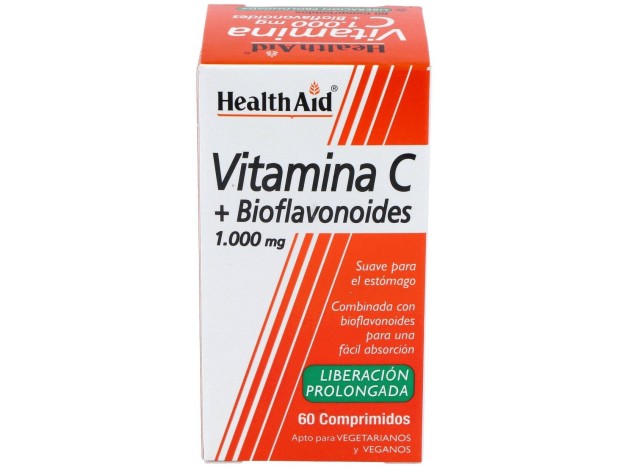 Vit C + Bioflavonoides 60Comp. Health Aid