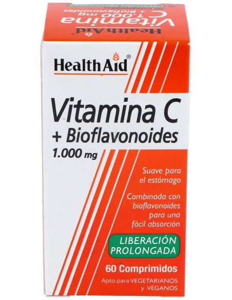 Vit C + Bioflavonoides 60Comp. Health Aid