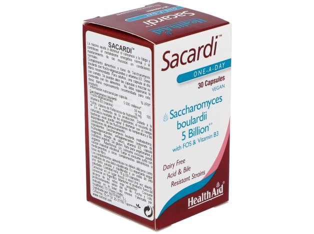 Sacardi (Saccharomyces Boulardii) 30Vcaps.