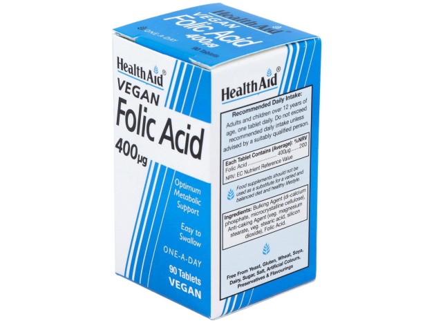 Acido Folico 90Comp. Health Aid