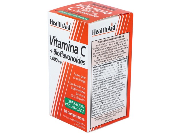 Vit C + Bioflavonoides 60Comp. Health Aid