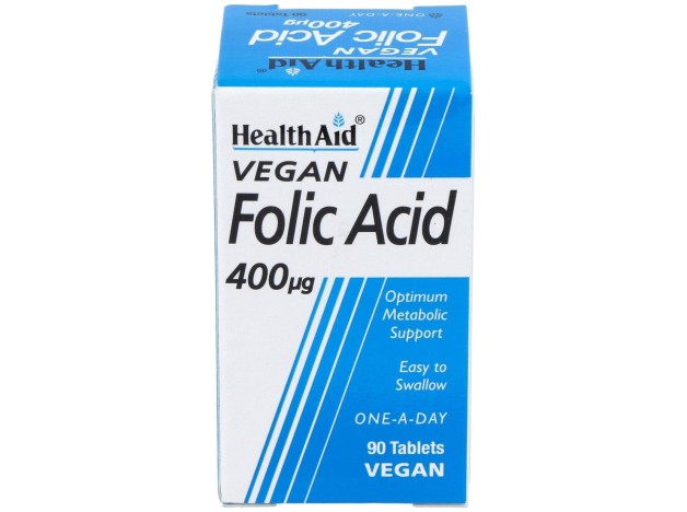 Acido Folico 90Comp. Health Aid