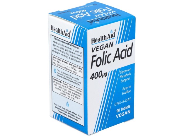 Acido Folico 90Comp. Health Aid