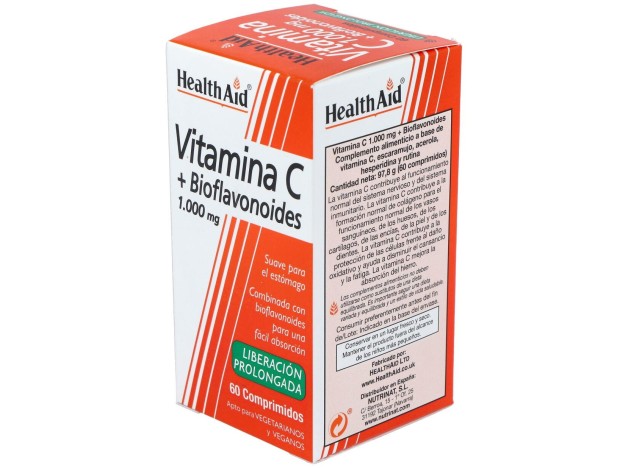 Vit C + Bioflavonoides 60Comp. Health Aid