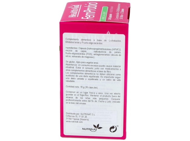 Femprobio 50.000Millones 30Vcap. Health Aid