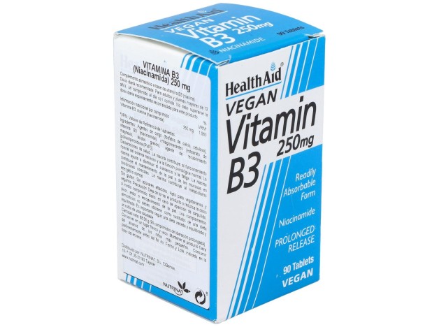 Healthaid Vitamina B3 (Niacinamida) 250Mg 90Comp