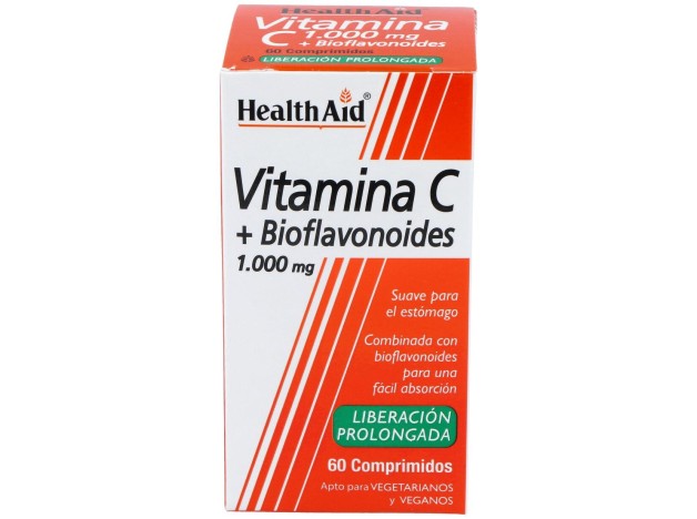 Vit C + Bioflavonoides 60Comp. Health Aid