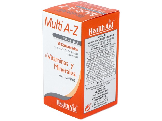 Multivit %26 Minerals A To Z 90Comp. Health Aid