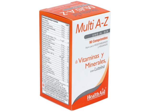 Multivit %26 Minerals A To Z 90Comp. Health Aid