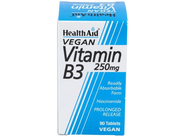 Healthaid Vitamina B3 (Niacinamida) 250Mg 90Comp