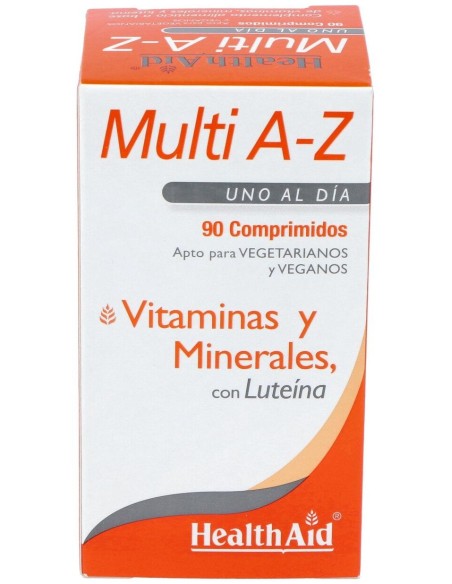 Multivit %26 Minerals A To Z 90Comp. Health Aid