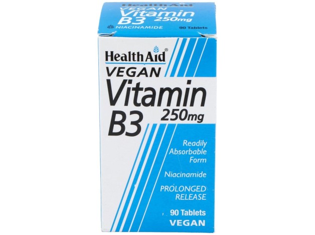 Healthaid Vitamina B3 (Niacinamida) 250Mg 90Comp