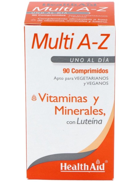 Multivit %26 Minerals A To Z 90Comp. Health Aid