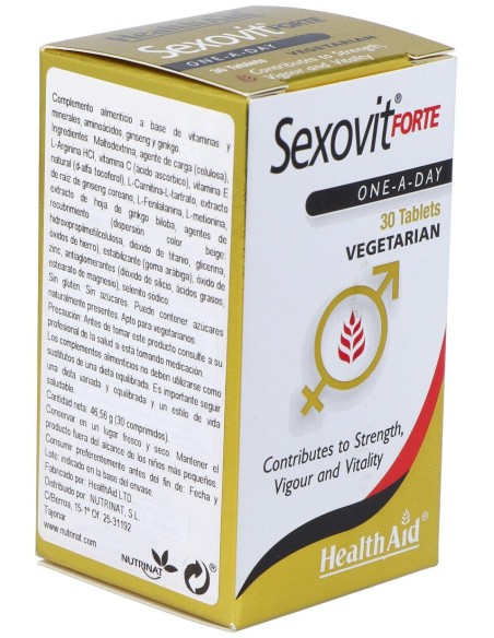 Sex-O-Vit Forte 30Comp. Health Aid