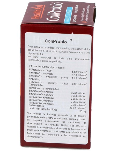 Healthaid Coliprobio 30Caps