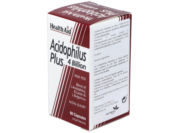 Acidophilus Plus 4 Billion 60Cap. Health Aid