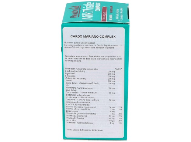 Health Aid Milk Thistle Complex Cardo Mariano