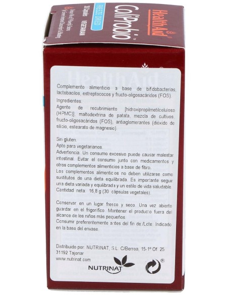 Healthaid Coliprobio 30Caps