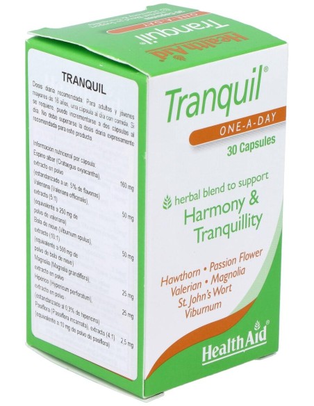 Healthaid Tranquil H.A. 30Caps