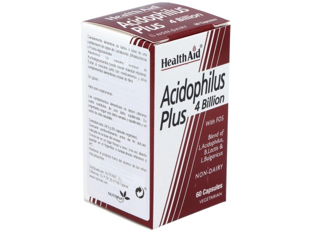 Acidophilus Plus 4 Billion 60Cap. Health Aid