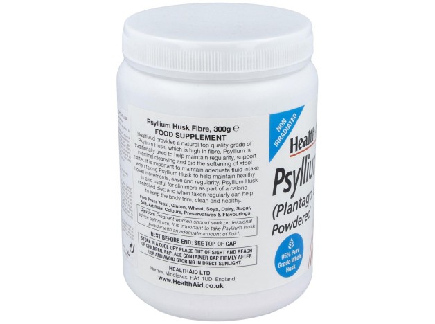 Fibra De Cascara Psyllium 300Gr. Health Aid